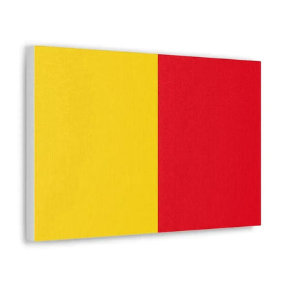 Flag of Bergamo Italy - Canvas Wall Art - The Sticker Space