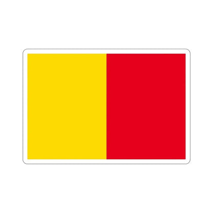 Flag of Bergamo Italy STICKER Vinyl Die-Cut Decal - The Sticker Space