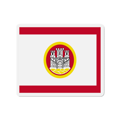 Flag of Bergen Vestland Norway - Die-Cut Magnet-4" x 4"-The Sticker Space