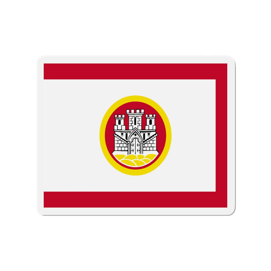 Flag of Bergen Vestland Norway - Die-Cut Magnet-6 × 6"-The Sticker Space