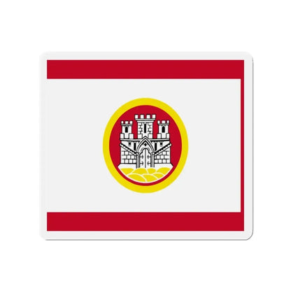 Flag of Bergen Vestland Norway - Refrigerator Magnet 2 Inch - The Sticker Space
