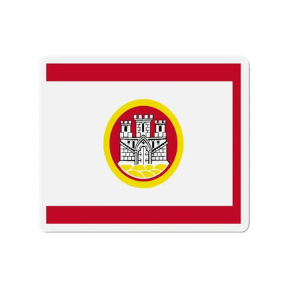Flag of Bergen Vestland Norway - Refrigerator Magnet 3 Inch - The Sticker Space