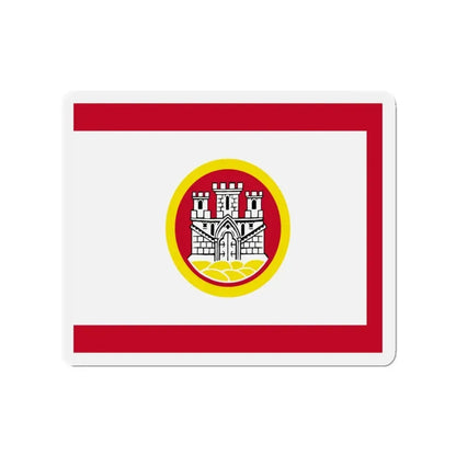 Flag of Bergen Vestland Norway - Refrigerator Magnet 4 Inch - The Sticker Space