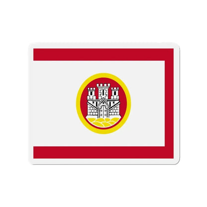 Flag of Bergen Vestland Norway - Refrigerator Magnet 6 Inch - The Sticker Space