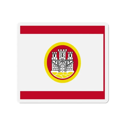 Flag of Bergen Vestland Norway - Refrigerator Magnet - The Sticker Space