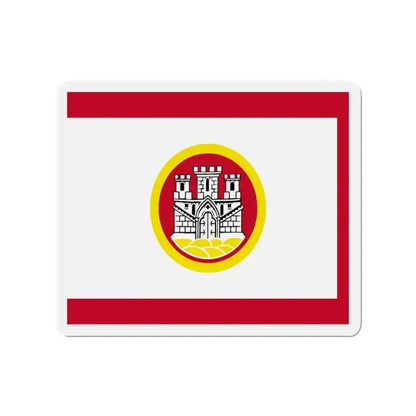 Flag of Bergen Vestland Norway - Refrigerator Magnet - The Sticker Space