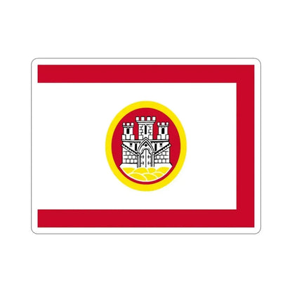 Flag of Bergen Vestland Norway STICKER Vinyl Die-Cut Decal 3 Inch - The Sticker Space