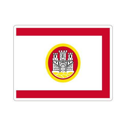 Flag of Bergen Vestland Norway STICKER Vinyl Die-Cut Decal-4 Inch-The Sticker Space