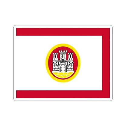 Flag of Bergen Vestland Norway STICKER Vinyl Die-Cut Decal 4 Inch - The Sticker Space