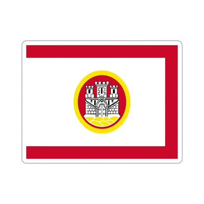 Flag of Bergen Vestland Norway STICKER Vinyl Die-Cut Decal 4 Inch - The Sticker Space