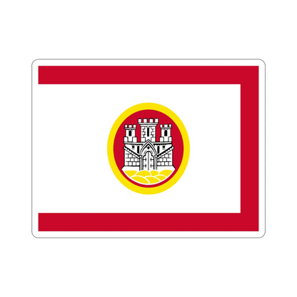 Flag of Bergen Vestland Norway STICKER Vinyl Die-Cut Decal-5 Inch-The Sticker Space