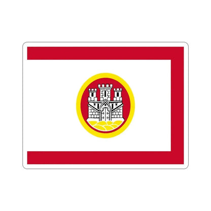Flag of Bergen Vestland Norway STICKER Vinyl Die-Cut Decal 6 Inch - The Sticker Space