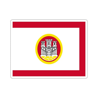 Flag of Bergen Vestland Norway STICKER Vinyl Die-Cut Decal - The Sticker Space