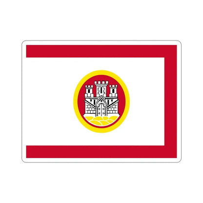 Flag of Bergen Vestland Norway STICKER Vinyl Die-Cut Decal - The Sticker Space