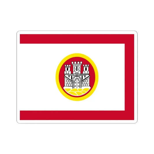 Flag of Bergen Vestland Norway - STICKER Vinyl Kiss-Cut Decal 2 Inch White - The Sticker Space