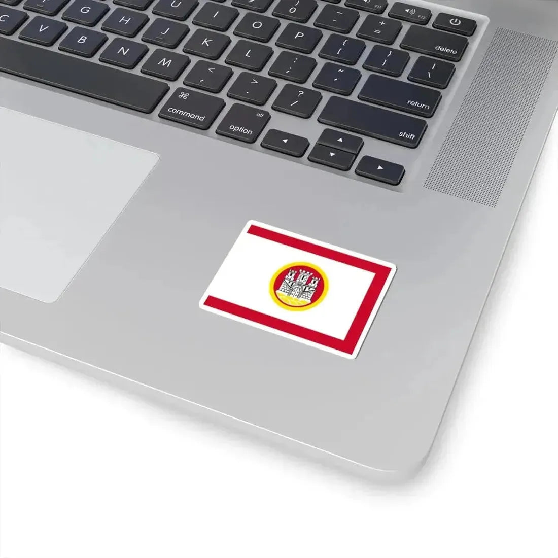 Flag of Bergen Vestland Norway - STICKER Vinyl Kiss-Cut Decal - The Sticker Space