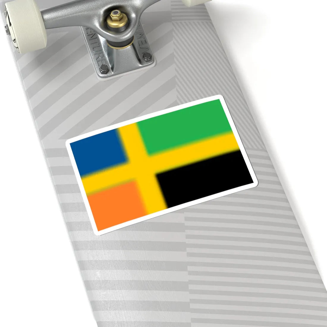 Flag of Bergslagen (Sweden) STICKER Vinyl Kiss-Cut Decal - The Sticker Space