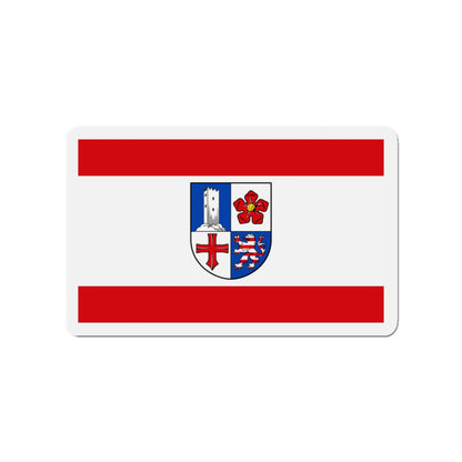 Flag of Bergstrasse Germany - Die-Cut Magnet-3" x 3"-The Sticker Space