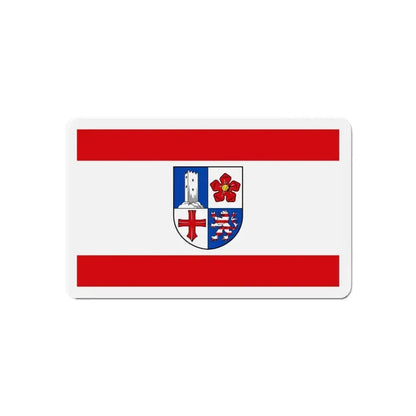 Flag of Bergstrasse Germany - Refrigerator Magnet - The Sticker Space