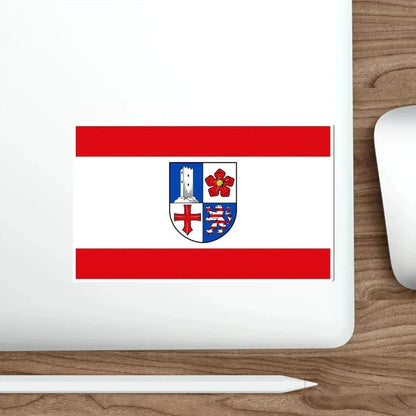 Flag of Bergstrasse Germany STICKER Vinyl Die-Cut Decal - The Sticker Space