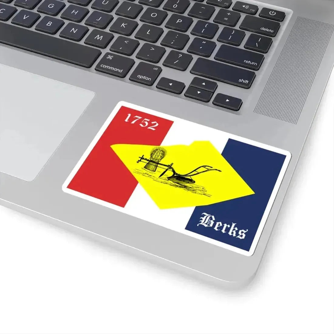 Flag of Berks County Pennsylvania (United States) STICKER Vinyl Kiss-Cut Decal - The Sticker Space