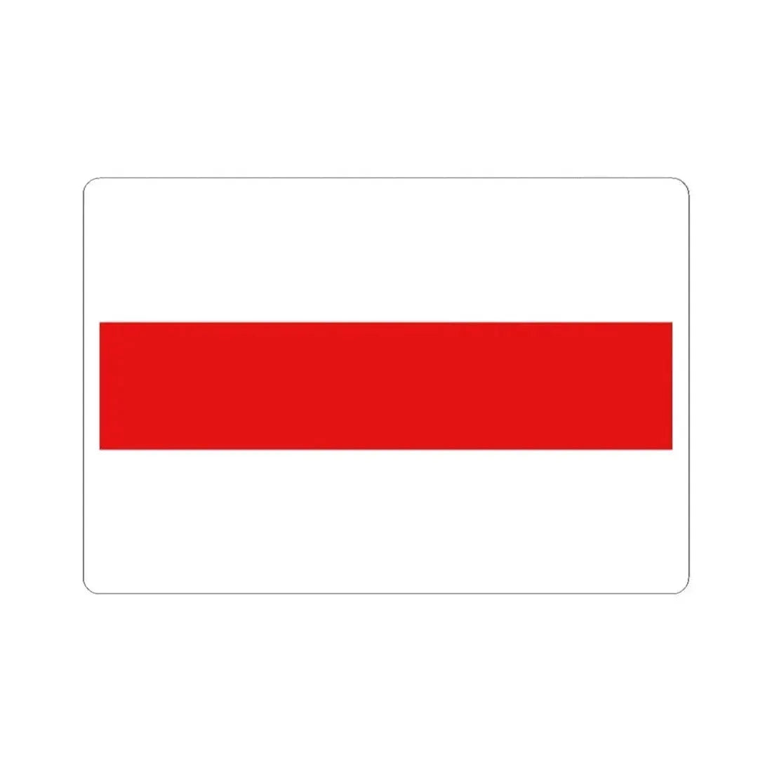 Flag of Berlare (Belgium) STICKER Vinyl Kiss-Cut Decal 2 Inch White - The Sticker Space