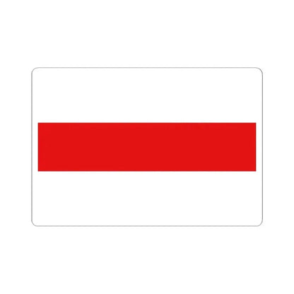 Flag of Berlare (Belgium) STICKER Vinyl Kiss-Cut Decal 2 Inch White - The Sticker Space
