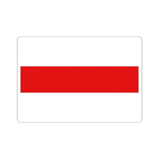 Flag of Berlare (Belgium) STICKER Vinyl Kiss-Cut Decal 2 Inch White - The Sticker Space