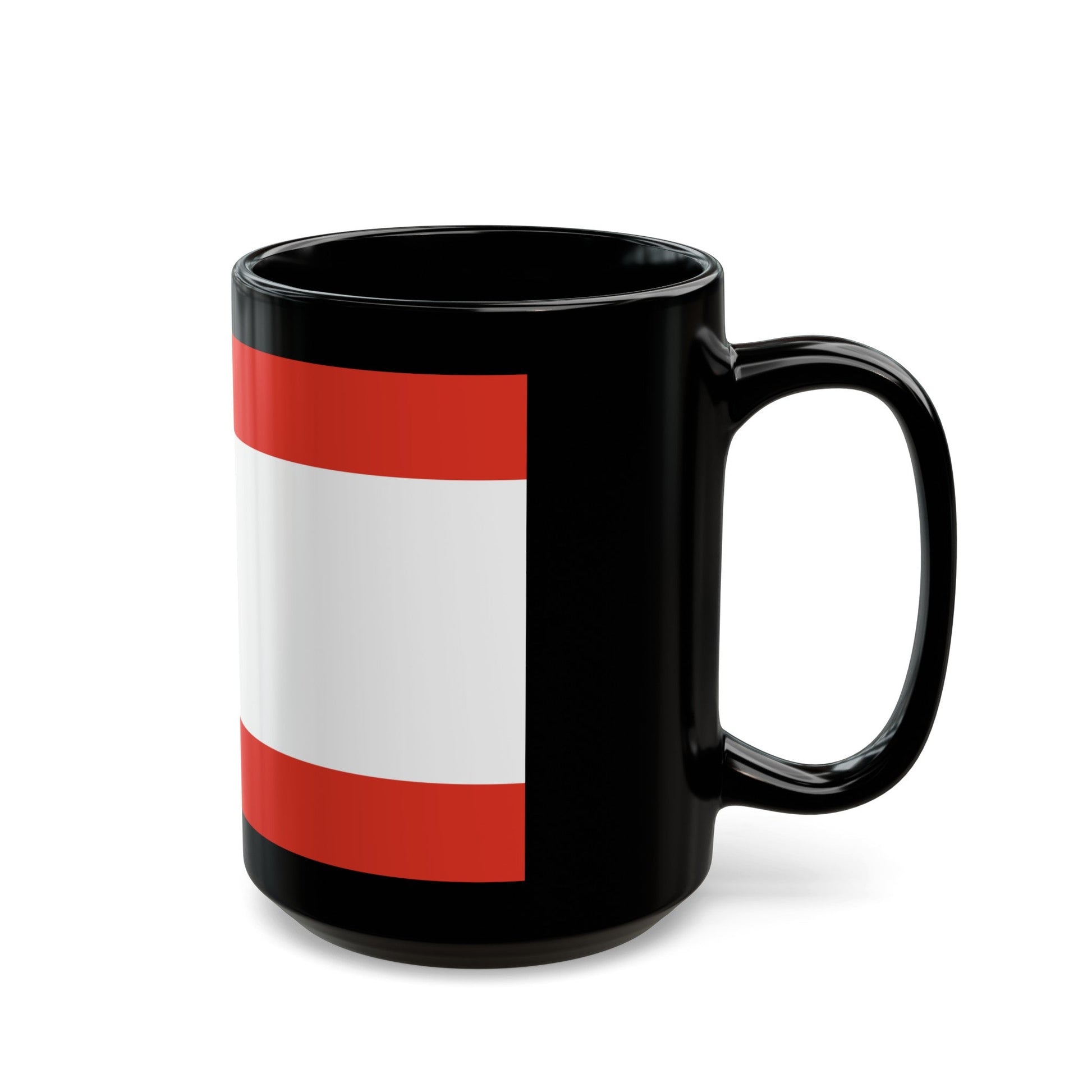 Flag of Berlin Germany - Black Coffee Mug-The Sticker Space