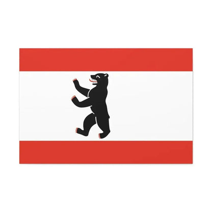 Flag of Berlin Germany - Canvas Wall Art - The Sticker Space