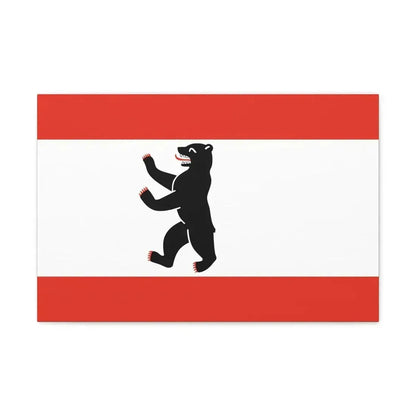 Flag of Berlin Germany - Canvas Wall Art - The Sticker Space