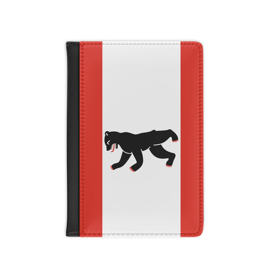 Flag of Berlin Germany - Passport Holder-3.9" x 5.8"-The Sticker Space