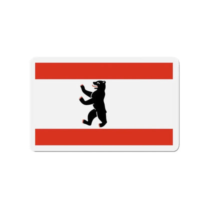 Flag of Berlin Germany - Refrigerator Magnet 3 Inch - The Sticker Space