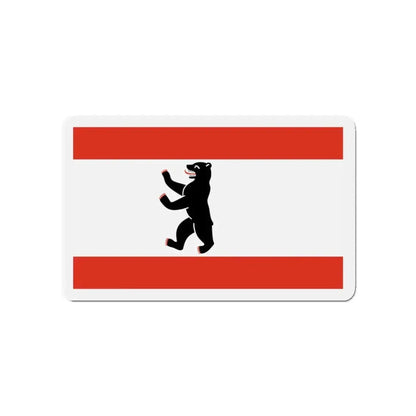 Flag of Berlin Germany - Refrigerator Magnet 4 Inch - The Sticker Space