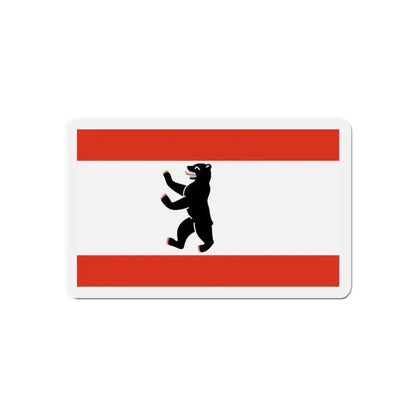 Flag of Berlin Germany - Refrigerator Magnet 6 Inch - The Sticker Space