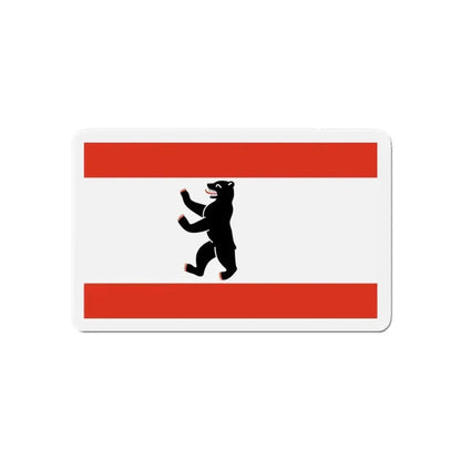 Flag of Berlin Germany - Refrigerator Magnet - The Sticker Space