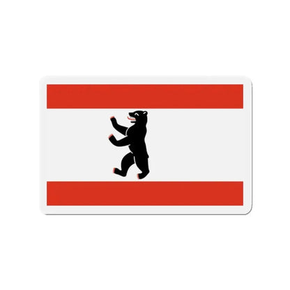 Flag of Berlin Germany - Refrigerator Magnet - The Sticker Space