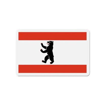 Flag of Berlin Germany - Refrigerator Magnet - The Sticker Space