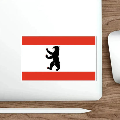 Flag of Berlin Germany STICKER Vinyl Die-Cut Decal - The Sticker Space