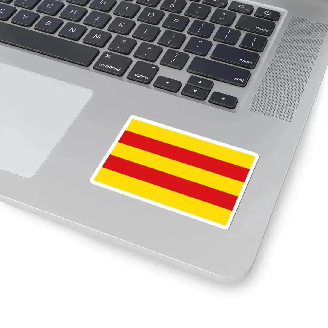 Flag of Berloz (Belgium) STICKER Vinyl Kiss-Cut Decal - The Sticker Space