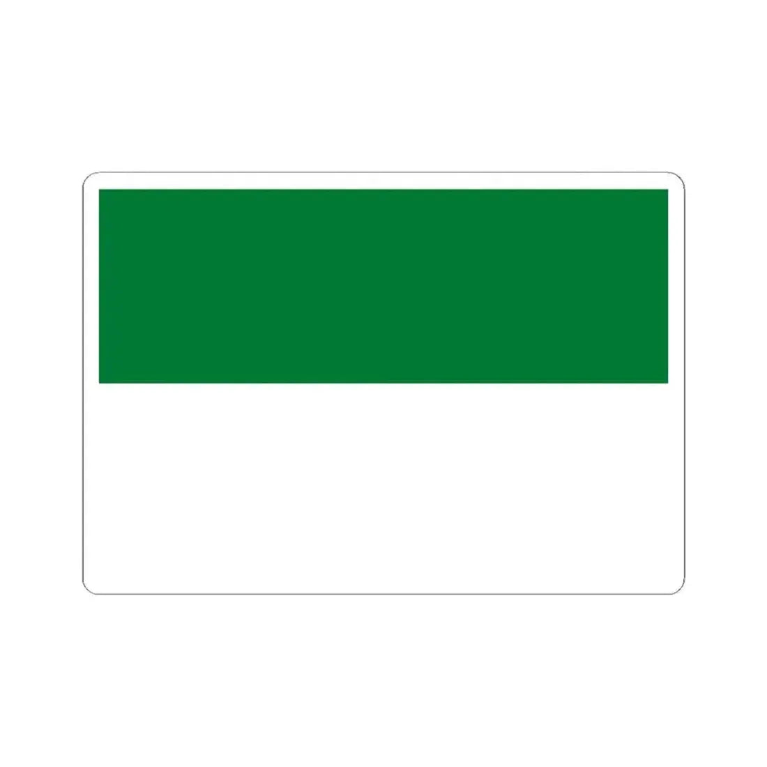 Flag of Betanzos Bolivia (Bolivia) STICKER Vinyl Kiss-Cut Decal 3 Inch White - The Sticker Space