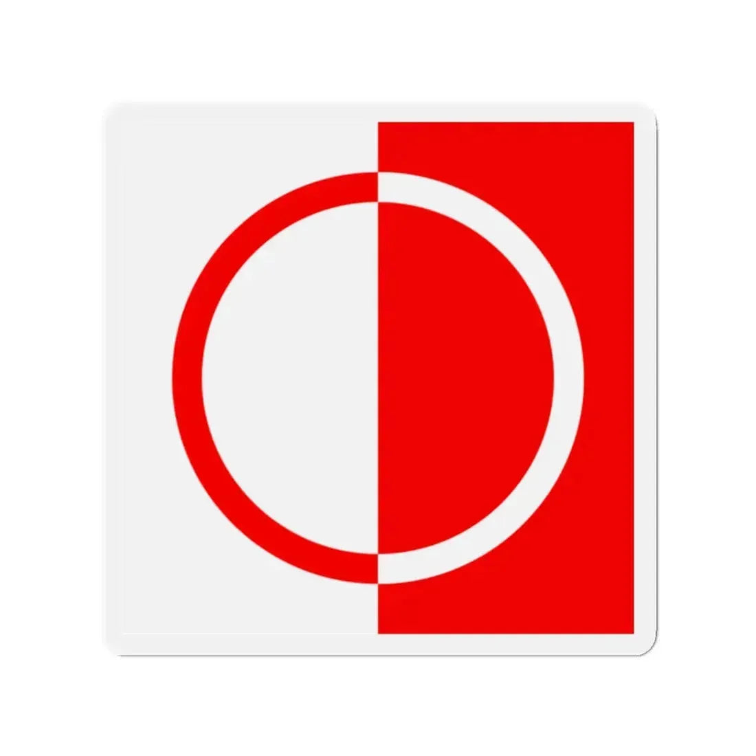 Flag of Bettens Switzerland - Refrigerator Magnet 2 Inch - The Sticker Space