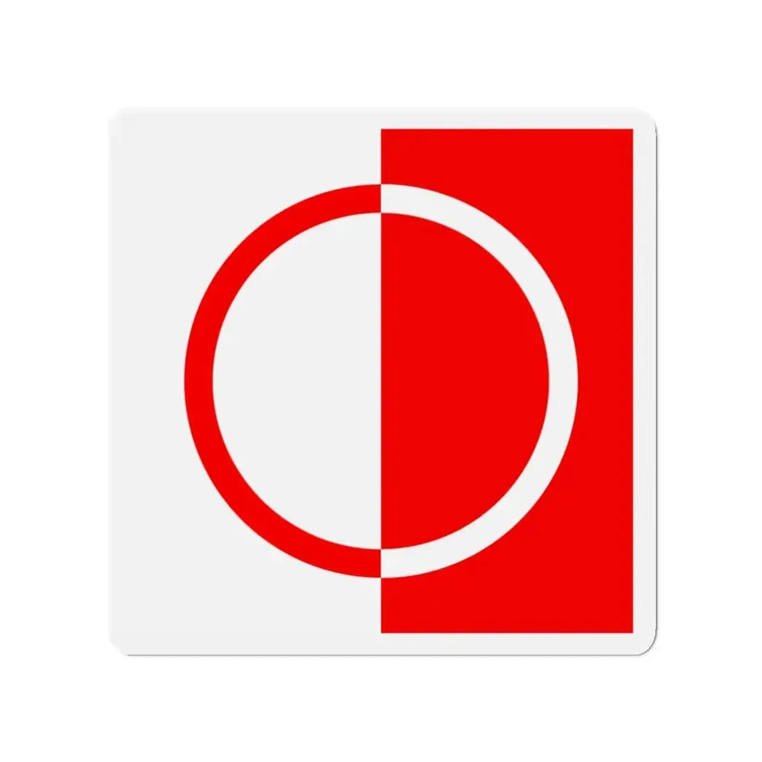 Flag of Bettens Switzerland - Refrigerator Magnet 3 Inch - The Sticker Space