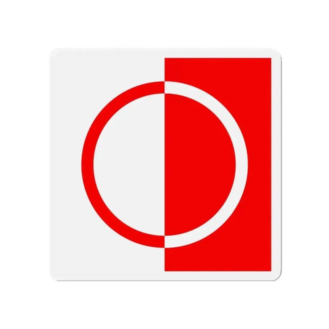 Flag of Bettens Switzerland - Refrigerator Magnet 4 Inch - The Sticker Space