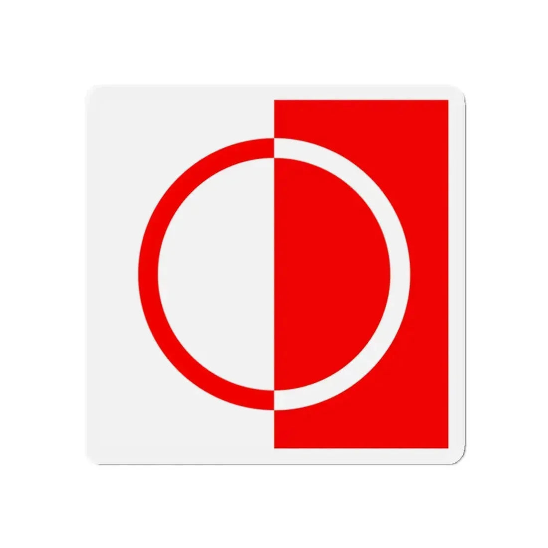 Flag of Bettens Switzerland - Refrigerator Magnet 5 Inch - The Sticker Space