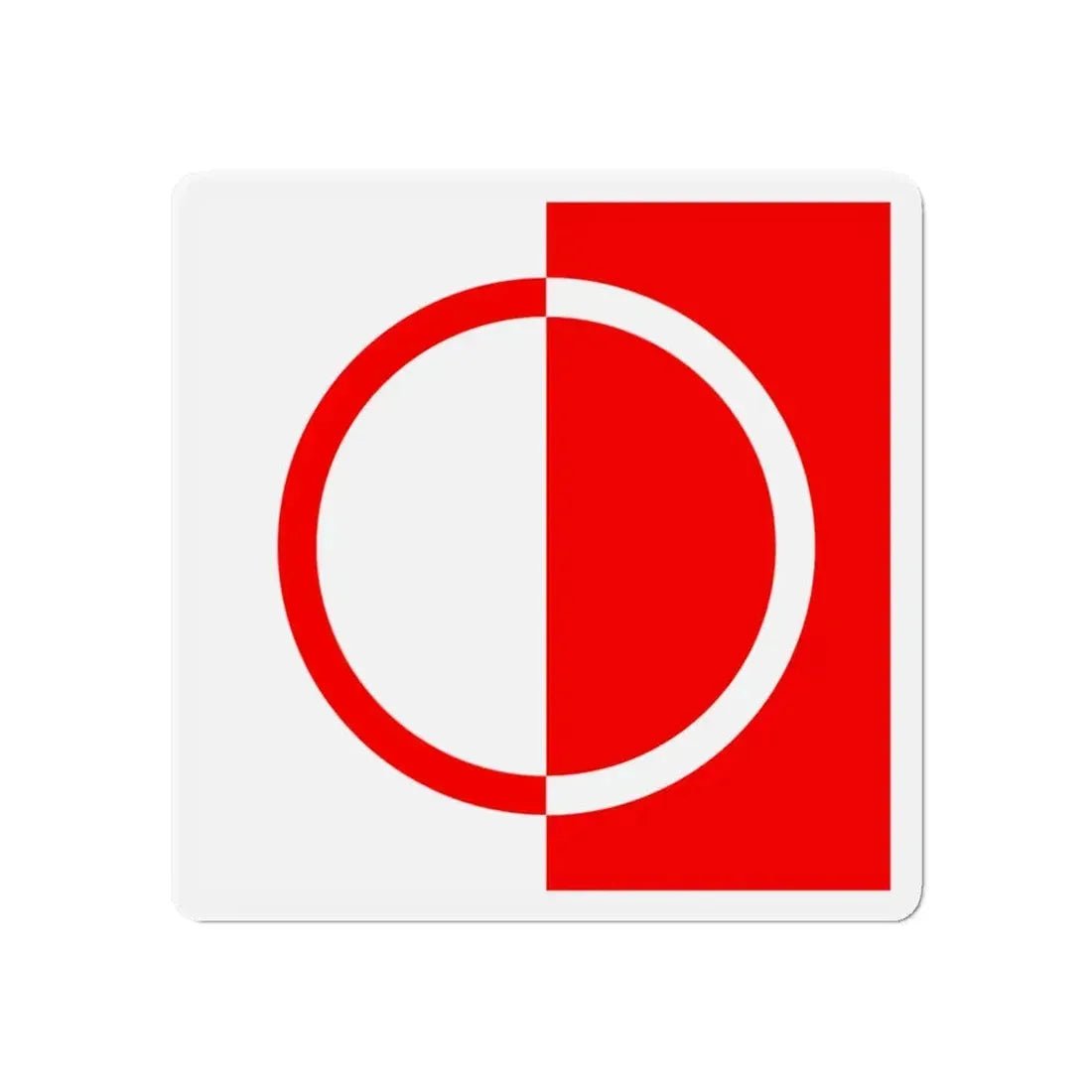 Flag of Bettens Switzerland - Refrigerator Magnet 6 Inch - The Sticker Space