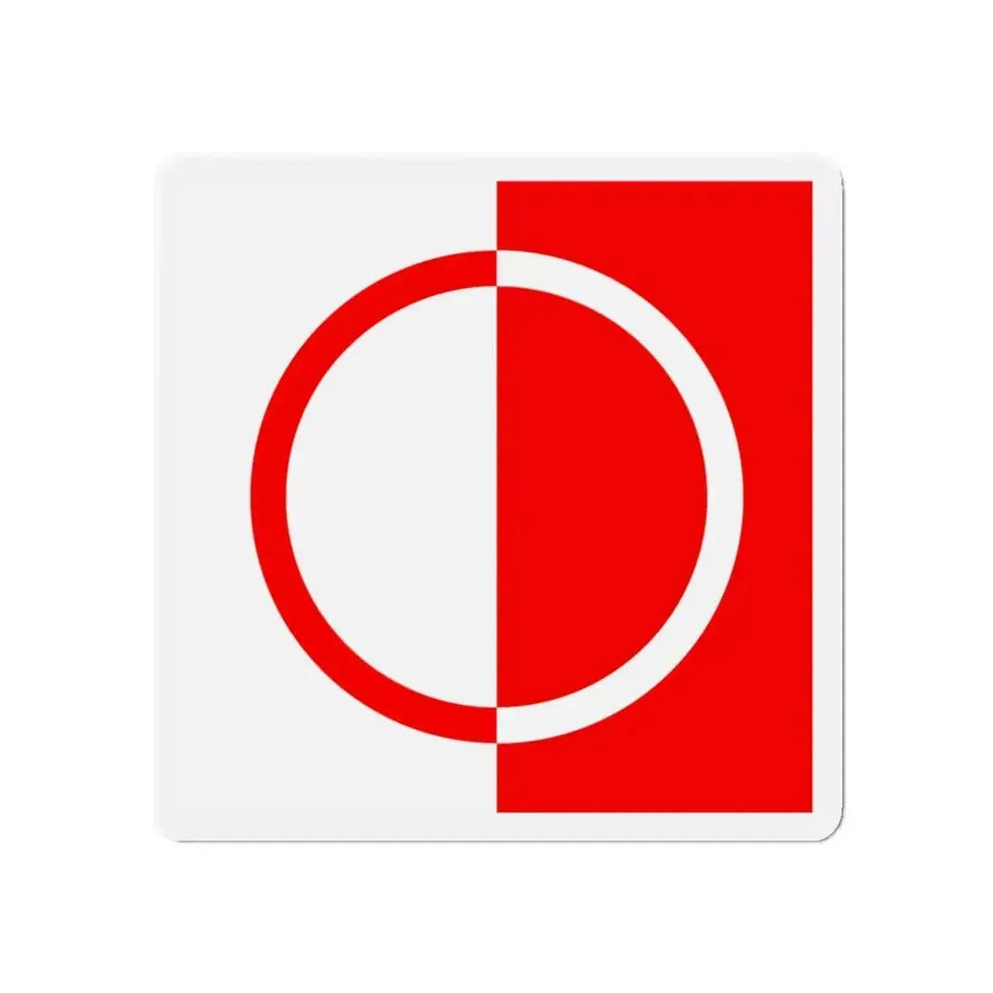 Flag of Bettens Switzerland - Refrigerator Magnet - The Sticker Space