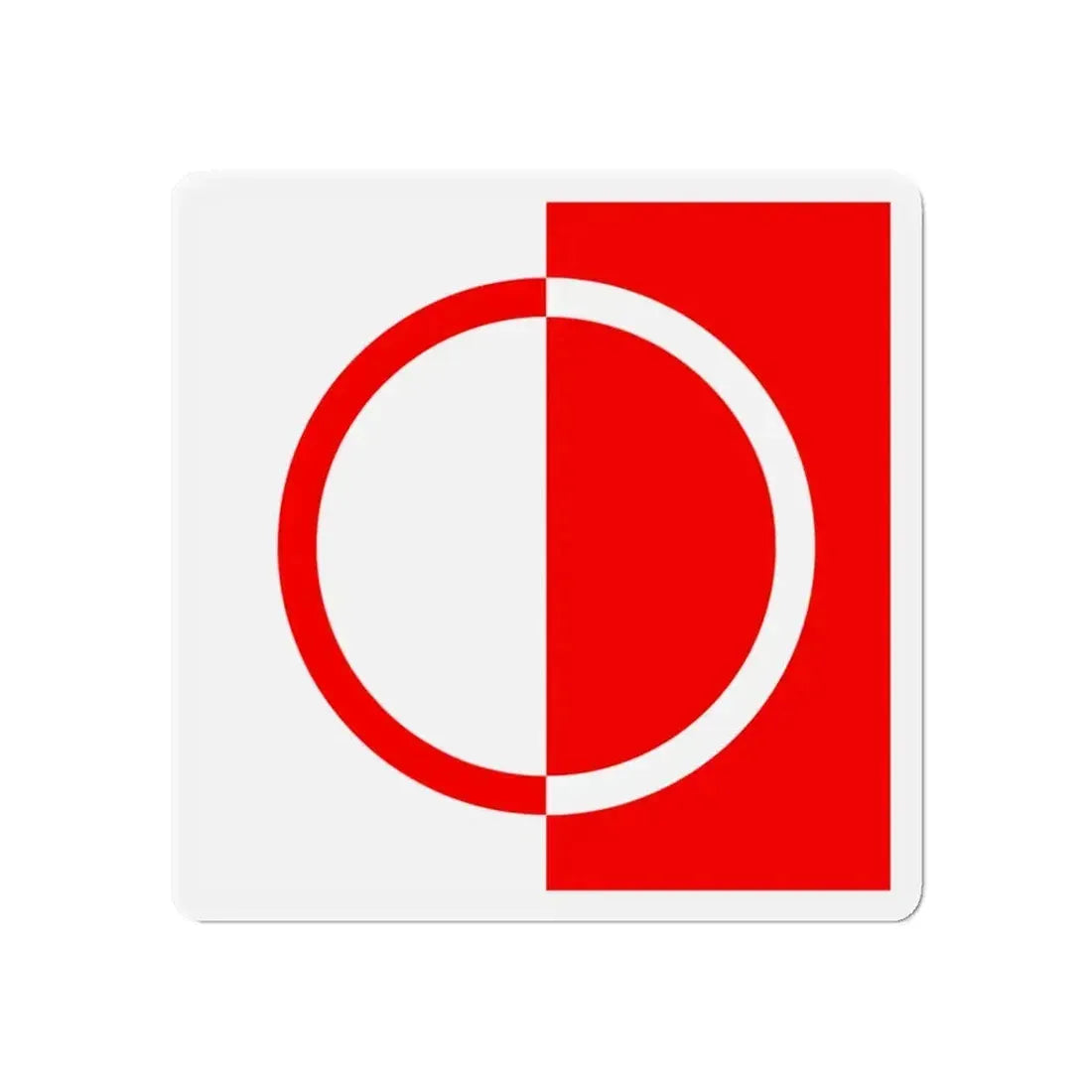 Flag of Bettens Switzerland - Refrigerator Magnet - The Sticker Space