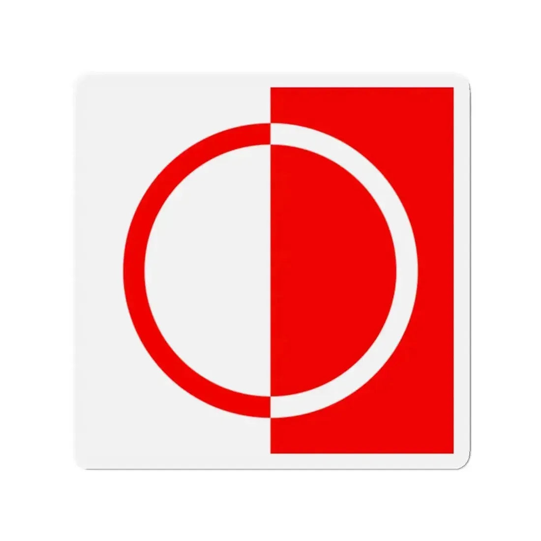 Flag of Bettens Switzerland - Refrigerator Magnet - The Sticker Space