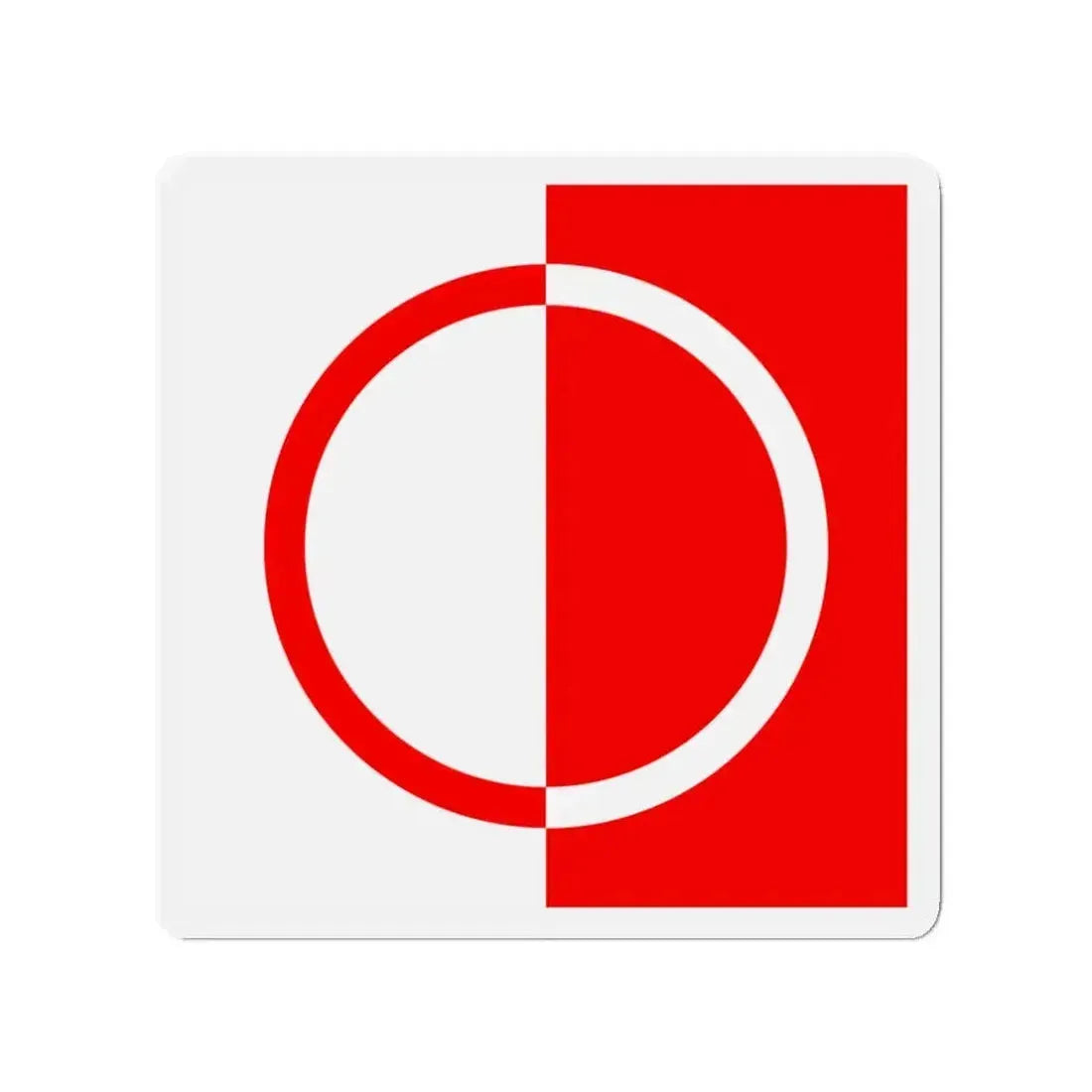 Flag of Bettens Switzerland - Refrigerator Magnet - The Sticker Space